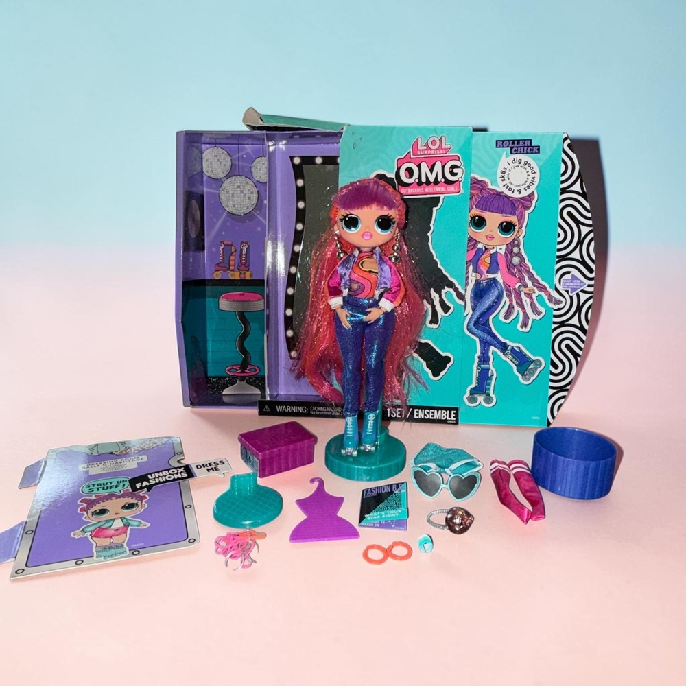 LOL Surprise OMG Roller Chick Fashion Doll with Accessories and Box Series 3